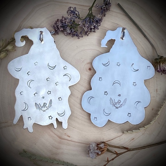 Artisan handmade Flora & Luna Witch Pendants - Picture 5 of 5